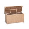Rattan Garden Storage Box with Lid