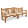 St. James Teak Traditional Park Bench - 2.4m