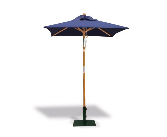 Tilting Square Garden Parasol - 1.5m