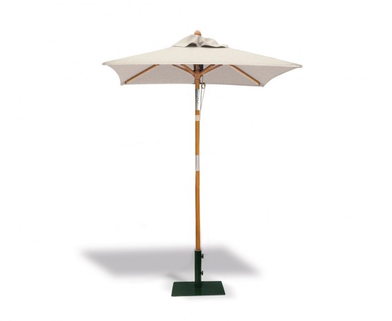 Tilting Square Garden Parasol - 1.5m