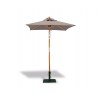 Grey 1.5m Square Garden Parasol