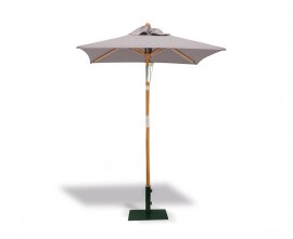 Taupe 1.5m Square Garden Parasol