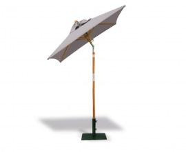 Taupe 1.5m Tilting Garden Parasol