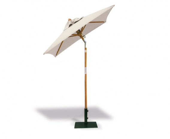 Tilting Square Garden Parasol - 1.5m