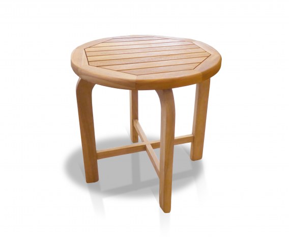 Monte Carlo Teak Round Side Table