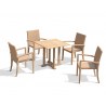 4 Seater Teak Garden Set