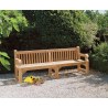 Gladstone Teak Large Garden Bench - 2.4m