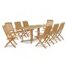 Byron Teak Garden Dining Set