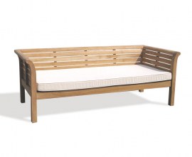 Mustique Large Teak Outdoor Daybed - 2.1m