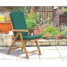 Cannes Recliner Chair Sets with Extending Table