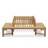 Wooden Tree Bench - 2.2m