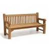 Gladstone 4 Seater Teak Outdoor Bench - 1.8m