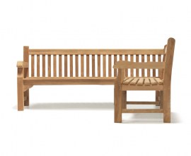 Gladstone Garden Corner Bench Wooden