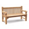 Gladstone 3 Seater Teak Garden Bench - 1.5m