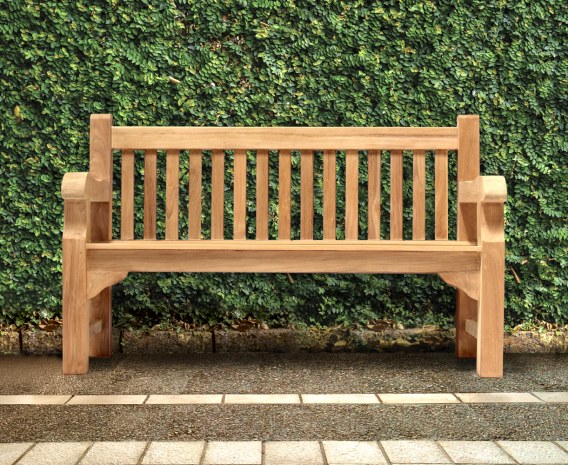 Gladstone Teak Garden Bench