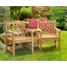 Chartwell Teak Garden Companion Seat
