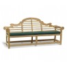 Lutyens-Style Teak Large Garden Bench - 2.25m