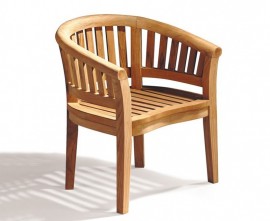 Garden Teak Banana Chair