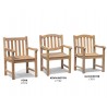 Teak Garden Armchair