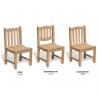 Teak Garden Side Chair