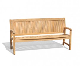 Farnsworth Large Teak Garden Bench - 1.8m