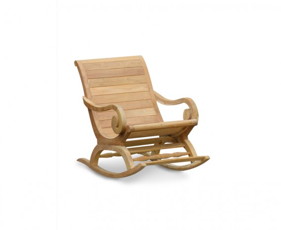 Monte Carlo Reclaimed Teak Plantation Rocking Chair