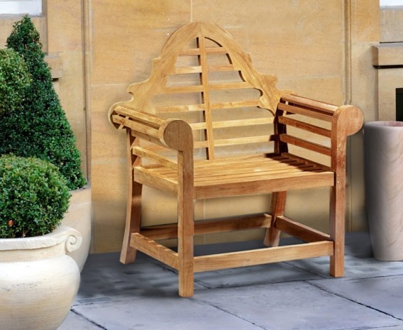 Teak Decorative Armchair