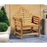 Teak Decorative Armchair