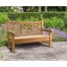 Churchill Teak Decorative Garden Bench