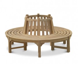 Teak Round Tree Seat 1.8m