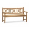 3 Seater Decorative Outdoor Bench