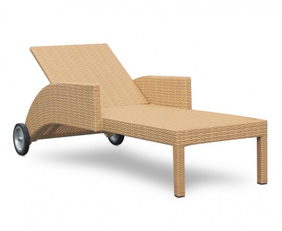 Calypso Rattan Sun Lounger