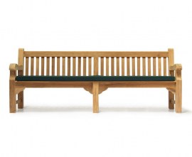 teak park bench