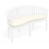 banana half moon bench cushion