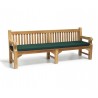 2.4m heavy duty garden bench