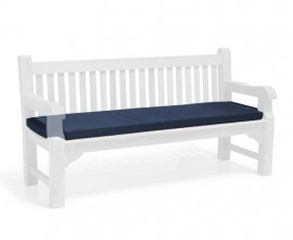 Garden bench seat pad cover