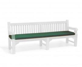 Garden bench seat pad cover