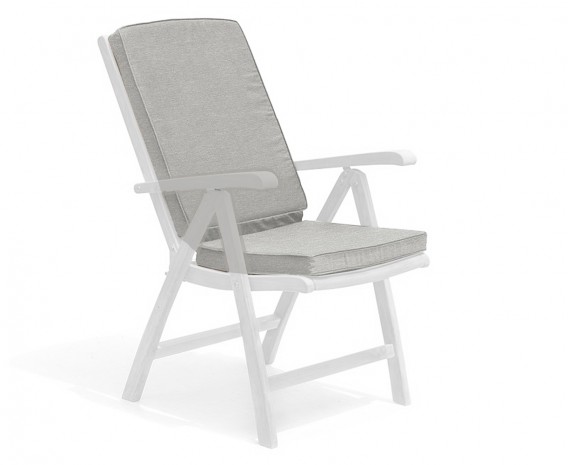 Patio recliner chair cushion