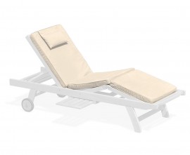 Garden Sunbed Lounger Cushion Pad