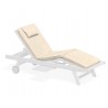 Garden Sunbed Lounger Cushion Pad