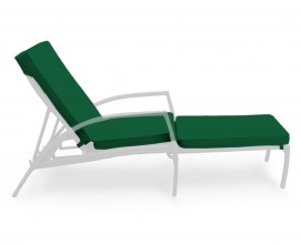 Garden sun lounger cushion