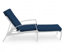 Rattan sun lounger cushion