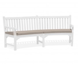 Garden bench seat pad