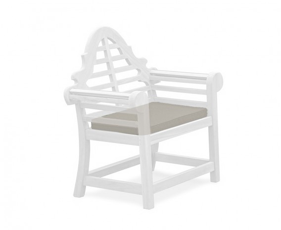 Lutyens-style chair cushion