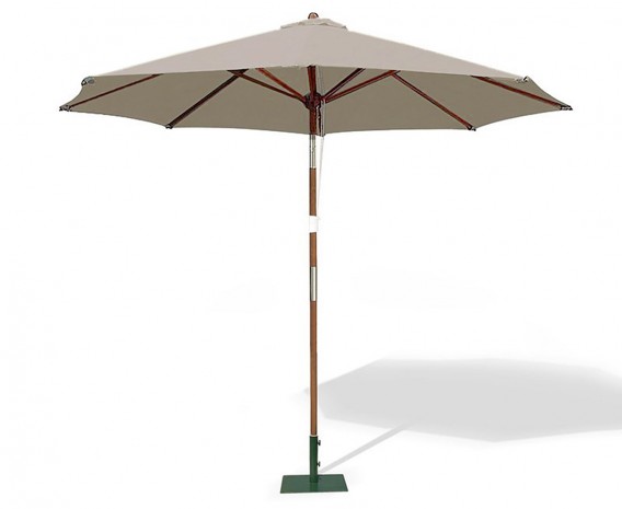 2.5m Parasol, Octagonal, FSC Eucalyptus Hardwood