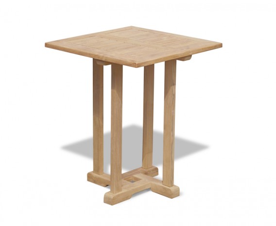 Sissinghurst Teak Square Garden Table - 60cm