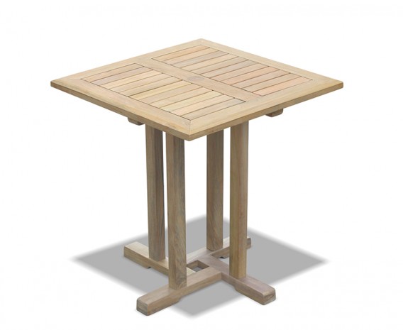 Sissinghurst Teak Square Garden Table - 70cm