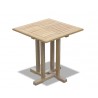 Sissinghurst Teak Square Garden Table - 70cm