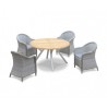 Diskus 4 Seater Garden Dining Set