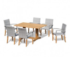 Cornwall 6 Seater Garden Dining Set